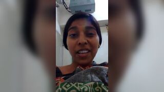 Bhabhi shows boobs and pussy in facebook video call
 Indian Video