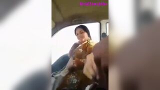 Pakistani aunty was sucked cock in the car by a college student
 Indian Video