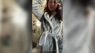 Christina Khalil Nude White Slingkini Shower Video Leaked