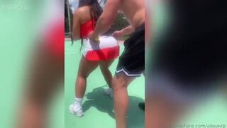 Sexy Alexa Morgan Tennis court porn onlyfans