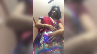 My school principal took off her saree and made her nude video
 Indian Video