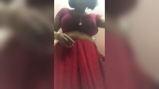 My school principal took off her saree and made her nude video
 Indian Video