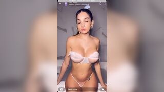 Lyna Perez Naked Bathtub Twerk Video Tape Leaked