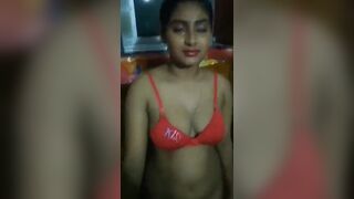 Wife experienced extreme orgasm just by pressing boobs
 Indian Video Tape