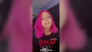 Mangobeep Naked Pink Hair Tiktok Video Tape Leaked