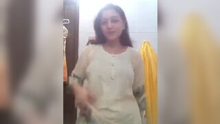 Girl with big titties masturbating nude in the bathroom
 Indian Video Tape