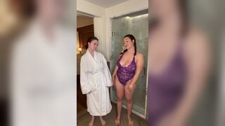 Gorgeous  Tati Evans Gixxo Lesbian Magic Strip Naked Onlyfans Video Tape