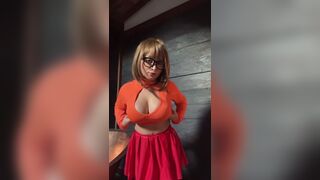 Super Hot PandoraKaaki Velma Cosplay Video Tape
