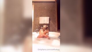 Gorgeous Stefanie Gurzanski Naked Bathtub Video Tape