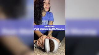 Soldmysole - 8 Mins Post-Workout Sniff and Feet Worship Onlyfans Video Tape