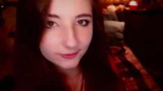 Amazing AftynRose ASMR Red Lipstick And Shoes Naked