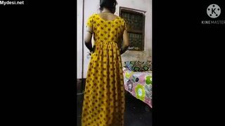 7 feet tall husband’s cock like a cucumber shaking the wife with gown
 Indian Video Tape