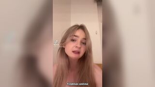 Scarlette Sun Blonde Young Naked Tiktok Video Tape Leaked