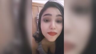 Cute Indian Sister Making Video Tape For Boyfriend Suddenly Brother Comes