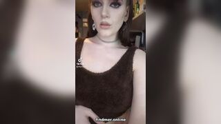 Giveit2me22 Naked Young Show Off Nipples Tiktok Leaked
