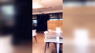 Top Littlesubgirl Naked Flashing Her Boobs in Restaurant Onlyfans VideoTape Leaked