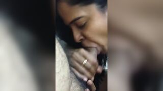 This wife will extract the goods only by sucking cocks
 Indian Video Tape