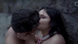 Indian couple had an erotic romantic intercourse by the waterfall
 Indian Video Tape