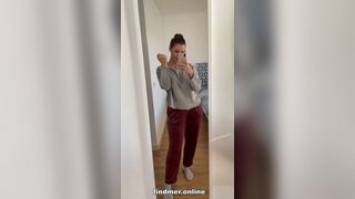 XoHanna Joy Tiktok Naked Mirror Challenge Leaked