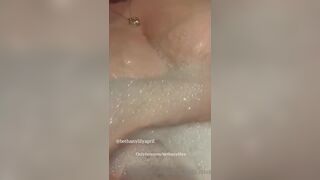 Bethany Lily April Topless Huge Titties Bath Video Tape Leaked