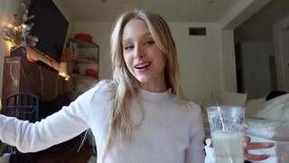 Sexy Caroline Zalog Christmas Try On Haul Video Tape Leaked
