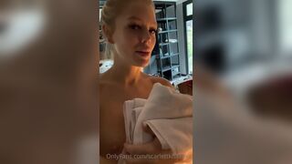Hot ScarlettKissesXO Bathtub Butler Porn Tape Video Tape Leaked