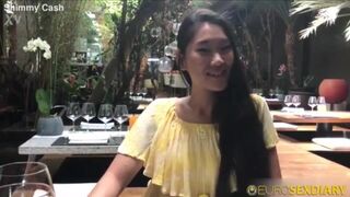 Top  Skinny Sexy Chinese Tourist Bangs White Guy She Just Met In A Hotel Lobby