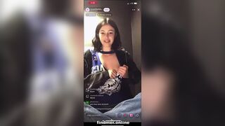 Imreallystoned Young Flashed Nipples Tiktok Live Leaked