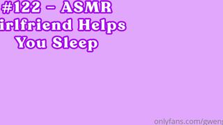 GwenGwiz Helps You Sleep ASMR Onlyfans Video Tape Leaked