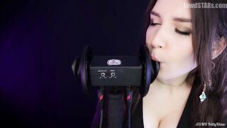 KittyKlaw ASMR Banana 3 Dio Licking Mouth Sounds Video