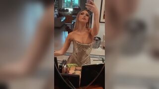 Lele Pons Flaunts Her Titties in a See-Through Dress (17 Photos + Videos)