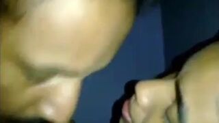 After sucking tits of sister-in-law, kissing her lips and giving cock in mouth
 Indian Video Tape