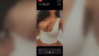 Erica Mena Teasing on Bed Onlyfans Video Tape