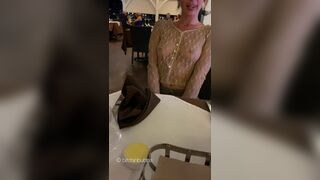 Sheer And Braless On Our Dinner Date [video] [Reddit Video]