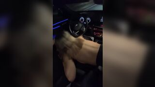 Giving a Famous Athlete a Blowjob in His Car