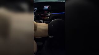 Giving a Famous Athlete a Blowjob in His Car
