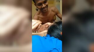 Devar bhabhi enjoys wet pussy fucking with boob sucking
 Indian Video Tape