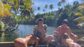 Stella Barey Public Foursome Sex Leaked Video