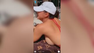Ana Cheri Sunbathing Nude Hot Video