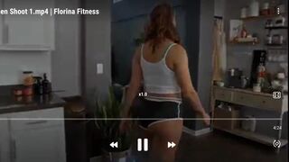 Florina Fitness Naked Kitchen Shoot Leaked Video