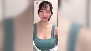 Japanese Cute Girl Showing Off