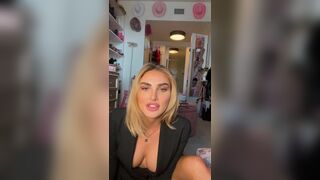 Kenzie Anne - OF Live Stream Trying On, Solo + Countdown Feb 2023