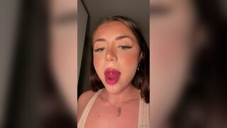 Lilith Cavaliere Drooling With Lots Of Wet Tongue Onlyfans Leaked Tape