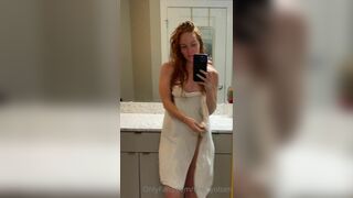 Thelilyolsen After Shower Finger Her Wet Pussy Onlyfans Leaked Video