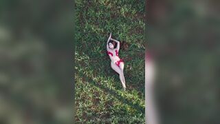 Demirose Outdoor Hot Naked Video Of She Covers Her Pussy And Boobs With Rose Petals Onlyfans Leaked Video