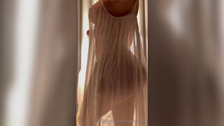 Demirose Wearing A See Through Teasing Onlyfans Leaked Video