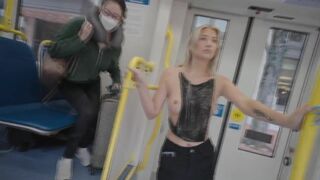 Kaylee Killion Naked In Public Transport Onlyfans Tape