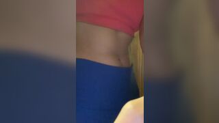 Dancing as part of my post workout routine, wish it was you touching my body while I dance rubbing my ass against your cock
[Reddit Video]