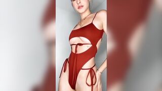 Sexy Lea Elui Deleted Amazing Bikini Try On VideoTape