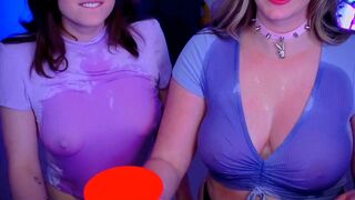 TheNicoleT Naked Wet T-Shirt Livestream Fansly Tape Leaked